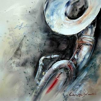 Musical Instrument oil painting